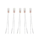 5 шт. T3 светодиодная лампочка приборная панель 14 в 0,91 Вт лампы Универсальная автомобильная аудиосвязь индикатор светильник почки приборная лампа панель янтарная