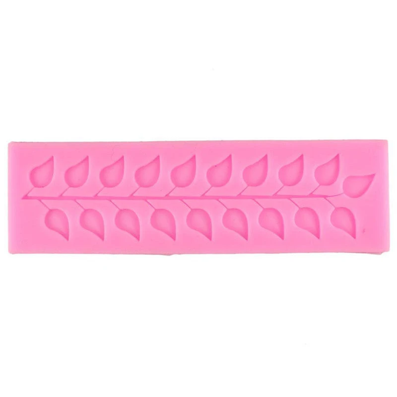 Силиконовые листья лоза растения форма для торта помадка украшения кружева