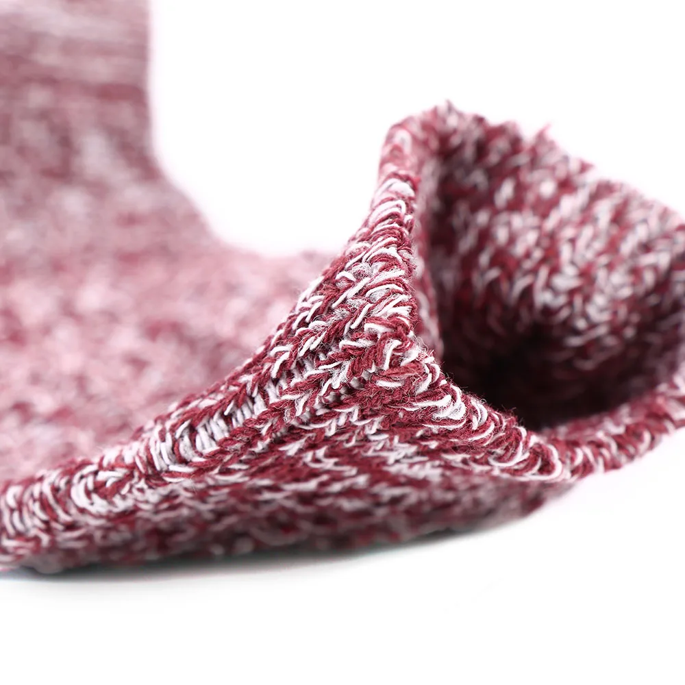 Носки мужские зимние вязаные крючком теплые мягкие толстые кашемировые