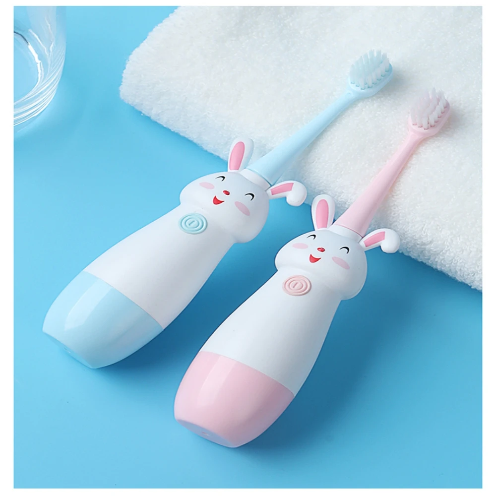 

Head With Replacement Teeth Smart Sound Wave Brush Hot Cartoon Pattern Tooth New