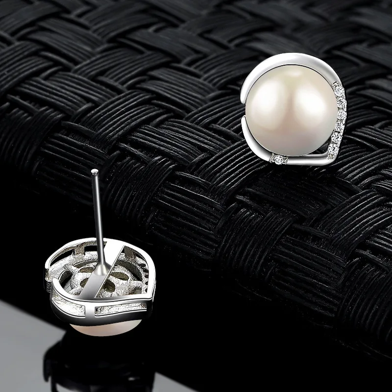 

Zircon Earrings Silver S925 Pearl Earrings Ladies Fashion Personality Creative Jewelry Earrings Jewelry for Women