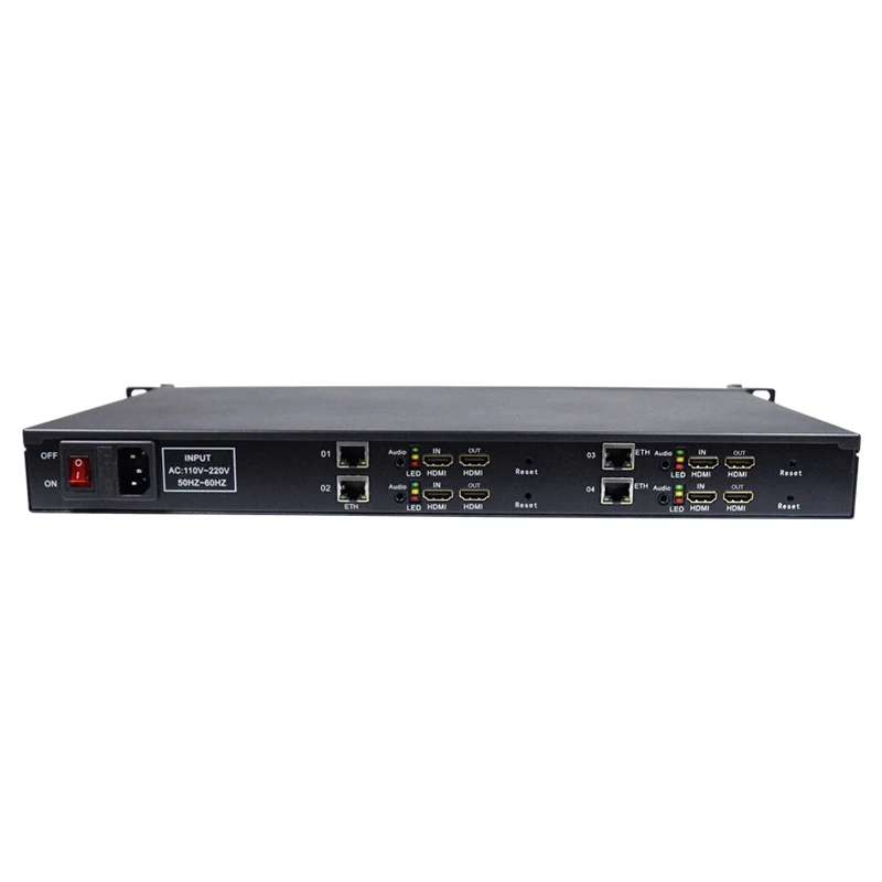 IP кодировщик HWCODEC H5614H H.264 4 канальный HDMI с петлевой поддержкой RTSP RTMP RTMPS HTTP HLS UDP и ODM/
