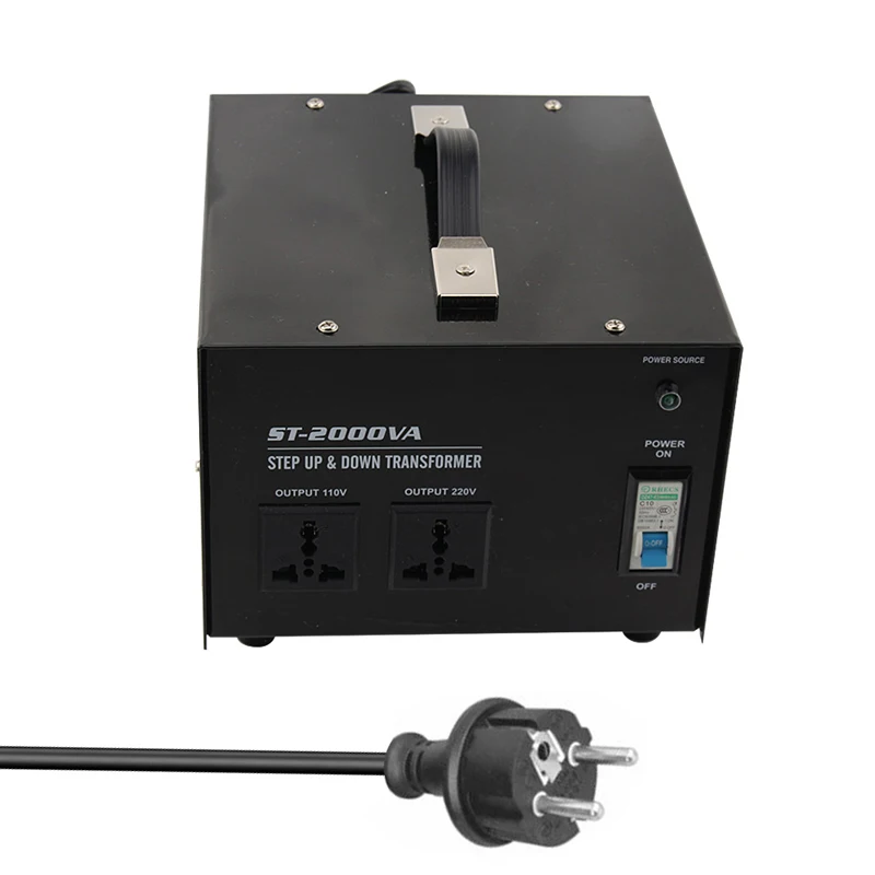 ST-2000 2000W для домашнего использования 220V-110V 110V-220V Step up &amp down Transformer соковыжималки