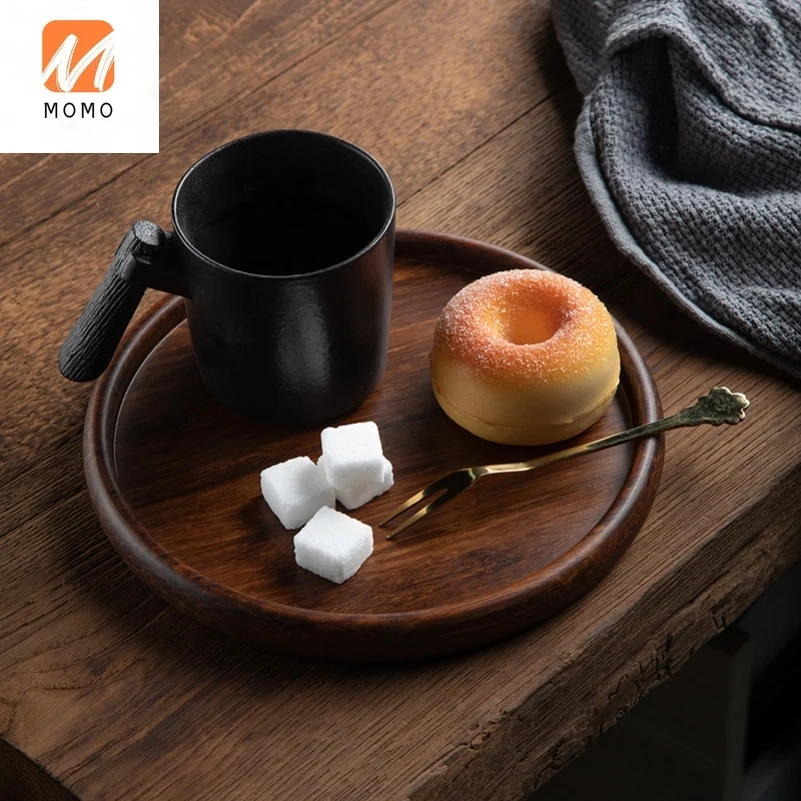 

Wooden Tray Tea Tray Fruit Plate Barbecue Plate Hotel Dessert Dessert Tray