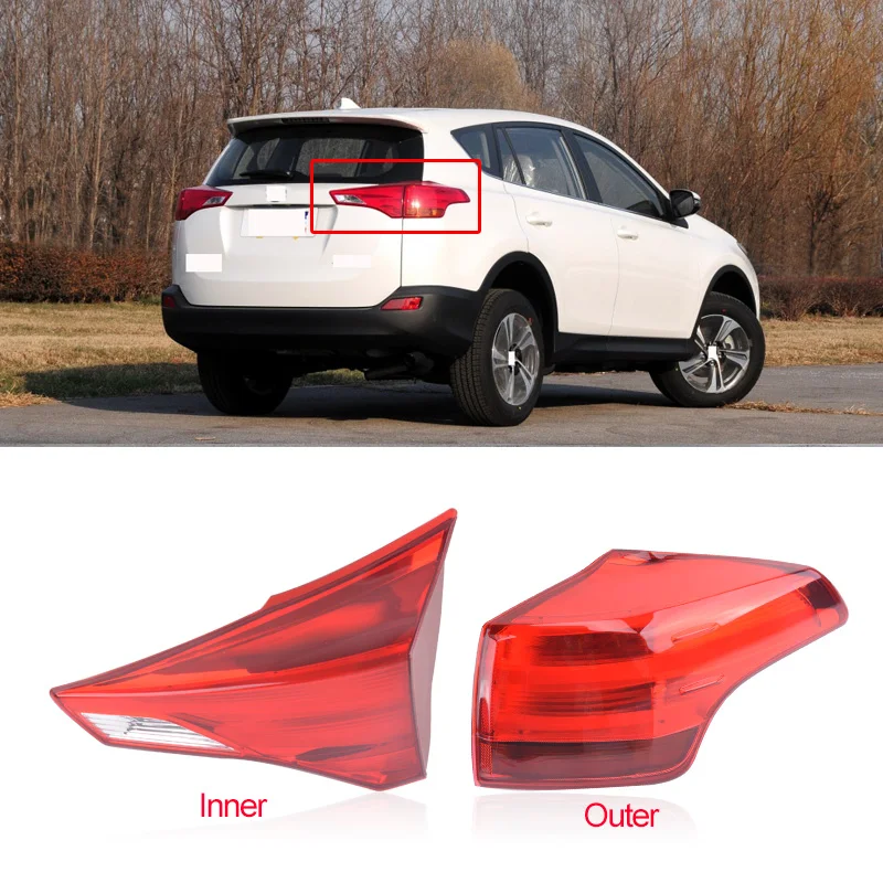 Задний фонарь CAPQX для Toyota Rav 4 RAV4 2013 2014 2015 задний стоп сигнал стосветильник