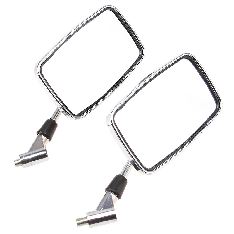 Мотоциклетные зеркала POSSBAY хромированные заднего вида для мотоцикла Harley Honda Suzuki