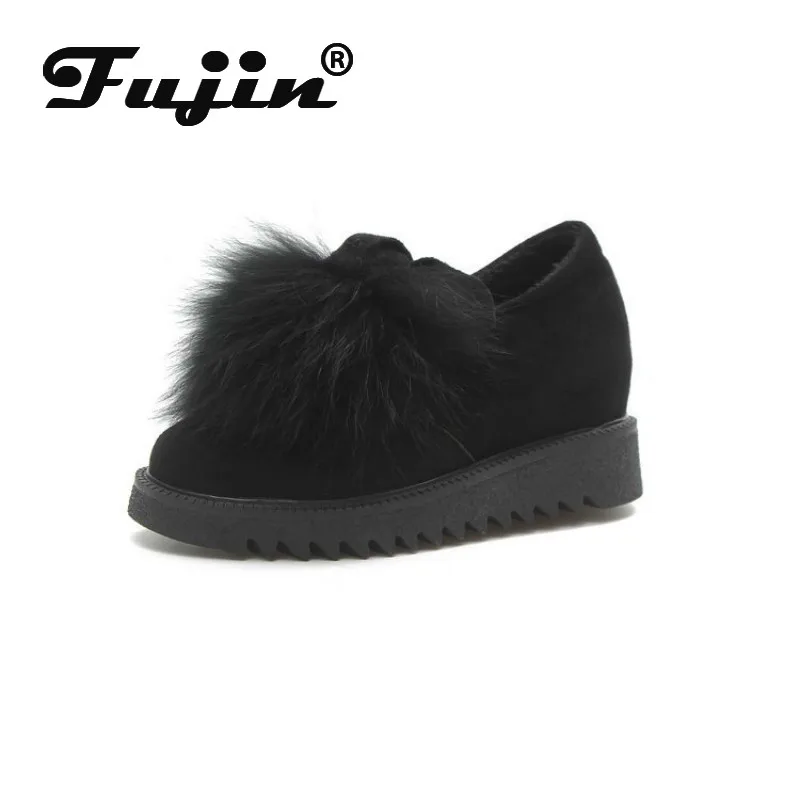 Fujin/Брендовая обувь Женские лоферы Женская на плоской подошве Прямая поставка