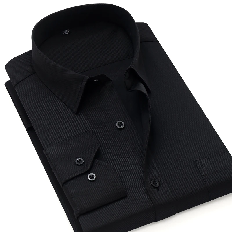 Мужская рубашка в полоску с длинным рукавом | одежда