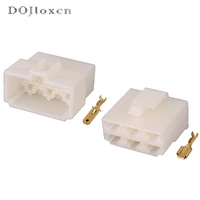 151020sets 6 3 mm 6 pin plastic electrical wiring male female plug automobile white connector dj7061 6 3 11 dj7061 6 3 21