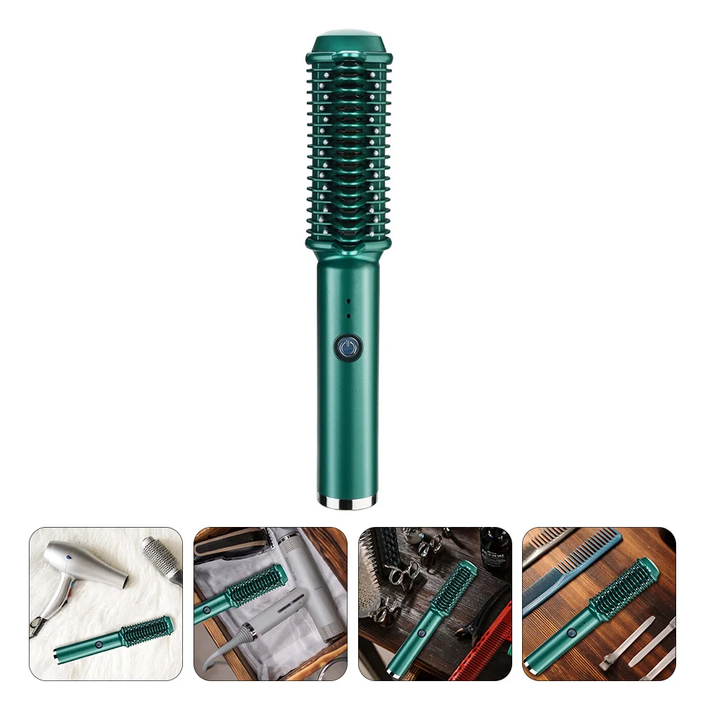 

1 Set Hair Straightener Hair Styling Tool Hair Straightener Brush and Curler