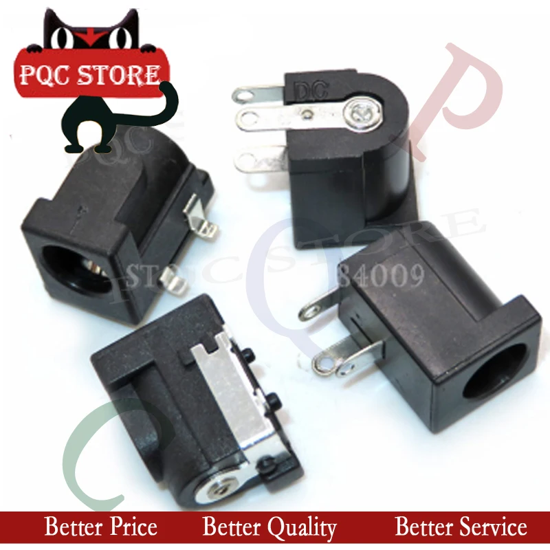 10 шт. DC-050 SMD/DIP DC005 5 5*2 1 мм DC разъем питания 5x2 DC050 | Обустройство дома