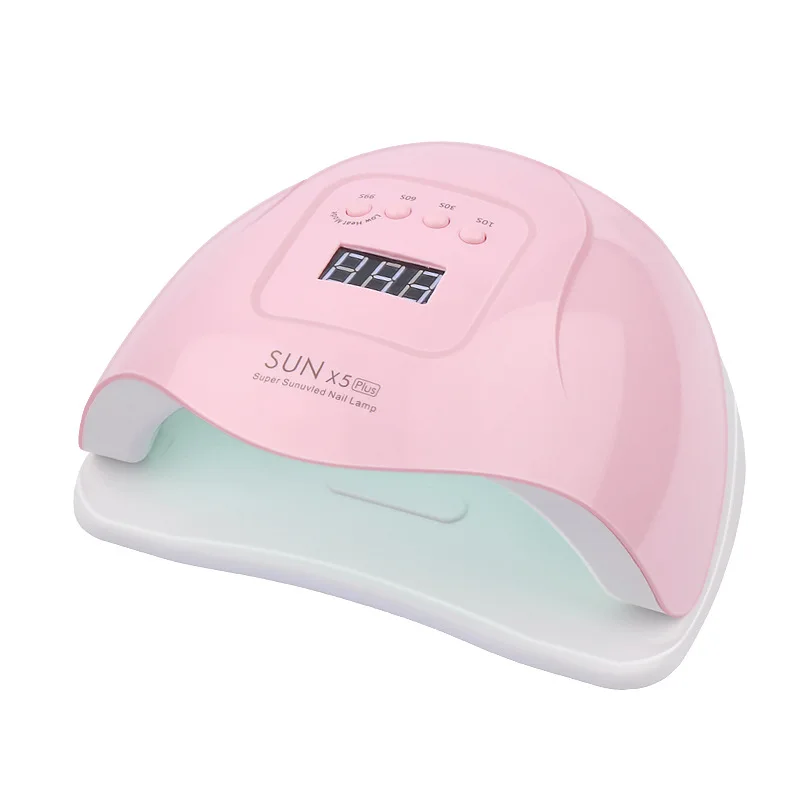 

80W Nail Art Lamp Dual Light Source UV Nail Lamp SUN X5 PLUS Phototherapy Machine Nail Polish Glue Sensor