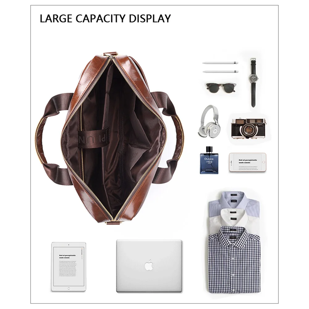 Мужская сумка из натуральной кожи мужской портфель мужская для ноутбука