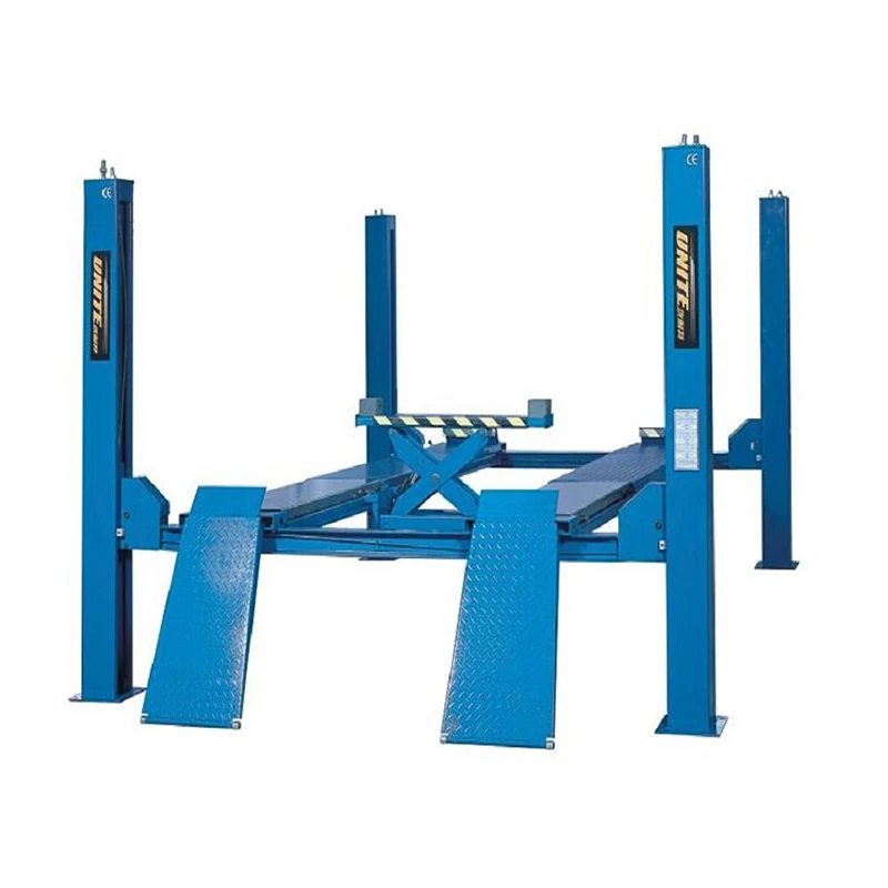 Хорошая производительность напольная плита 4 тонны четырехстоечный подъемник