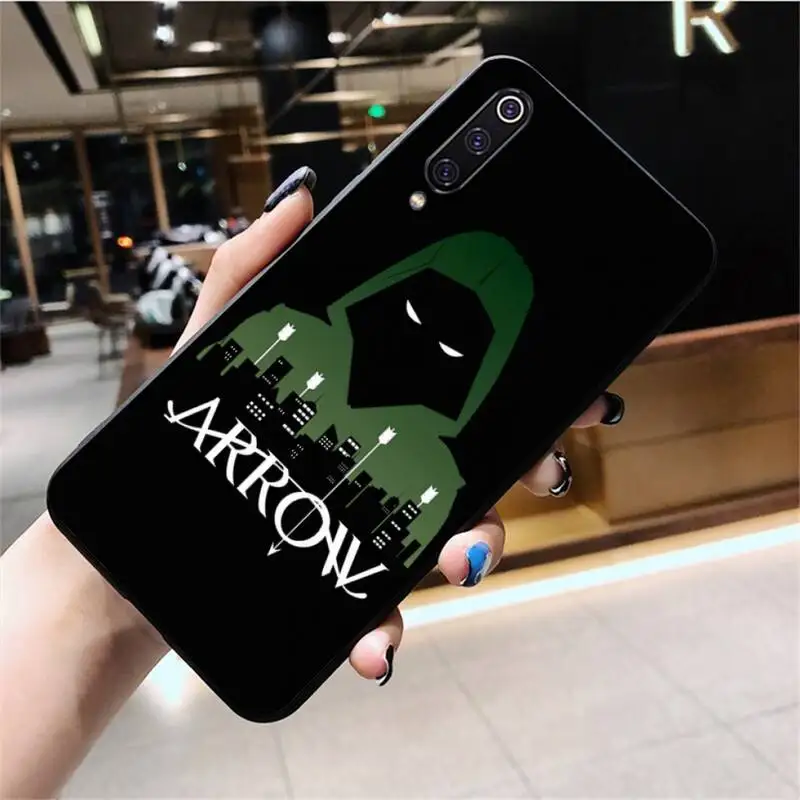 CUTEWANAN American Tv Series Green Arrow Soft Silicone Black Phone Case for Huawei Honor 30 20 10 9 8 8x 8c v30 Lite view pro | Мобильные