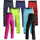 Зимние женские велосипедные брюки, водонепроницаемые ветрозащитные спортивные брюки для горного велосипеда, шоссейного велосипеда, для пеших походов, кемпинга, катания на лыжах, уличные брюки 5XL