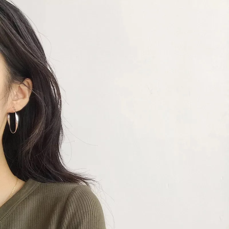 Женские серьги кольца из серебра 925 пробы в марокканском стиле|Серьги-подвески| |