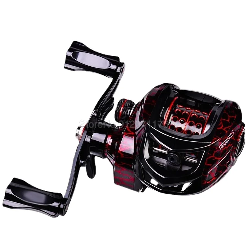 

Fishing Reel Carbon Shell Lightweight Magnetic Brake Max Drag 15LB-22LB Bait Casting Tackle 7.2:1HIGH Speed 10KG
