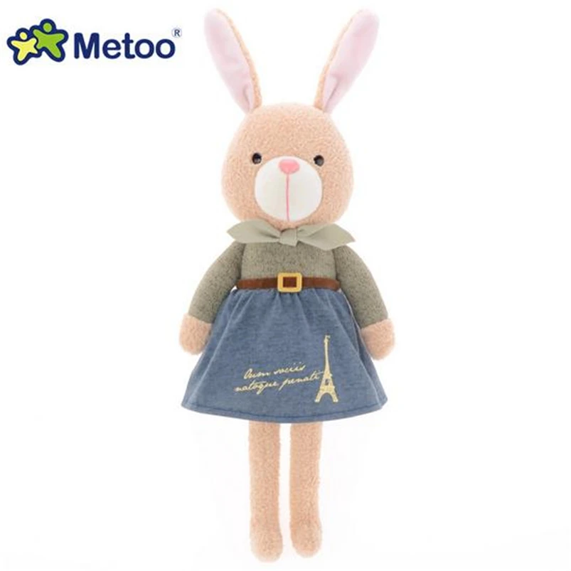 Новое поступление милая плюшевая кукла-Кролик Metoo 38 см | Игрушки и хобби