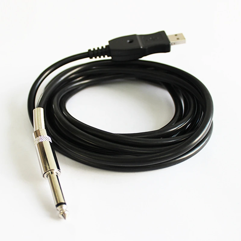 

3 Meter USB Male to 6.35 Female Cable Cord Adapter Microphone Mic Link o Cable