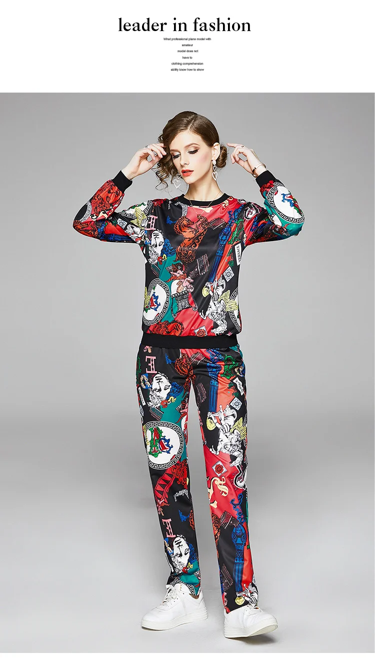 

2020 winter new European and American fashion slim slimming positioning printing uniform suit