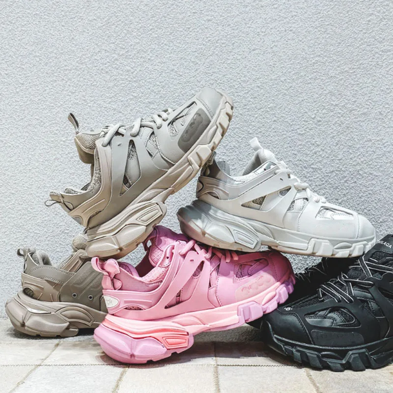 

spring autumn new breathable combination chunky casual shoes Instagram street photo women sneakers brand fashion casual shoes