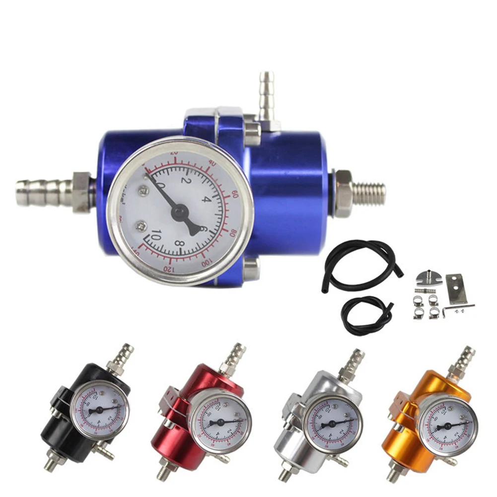 

Регулируемый регулятор давления топлива 30-70psi 2-6an, регулятор давления топлива, автомобильные модифицированные детали из алюминиевого сплав...