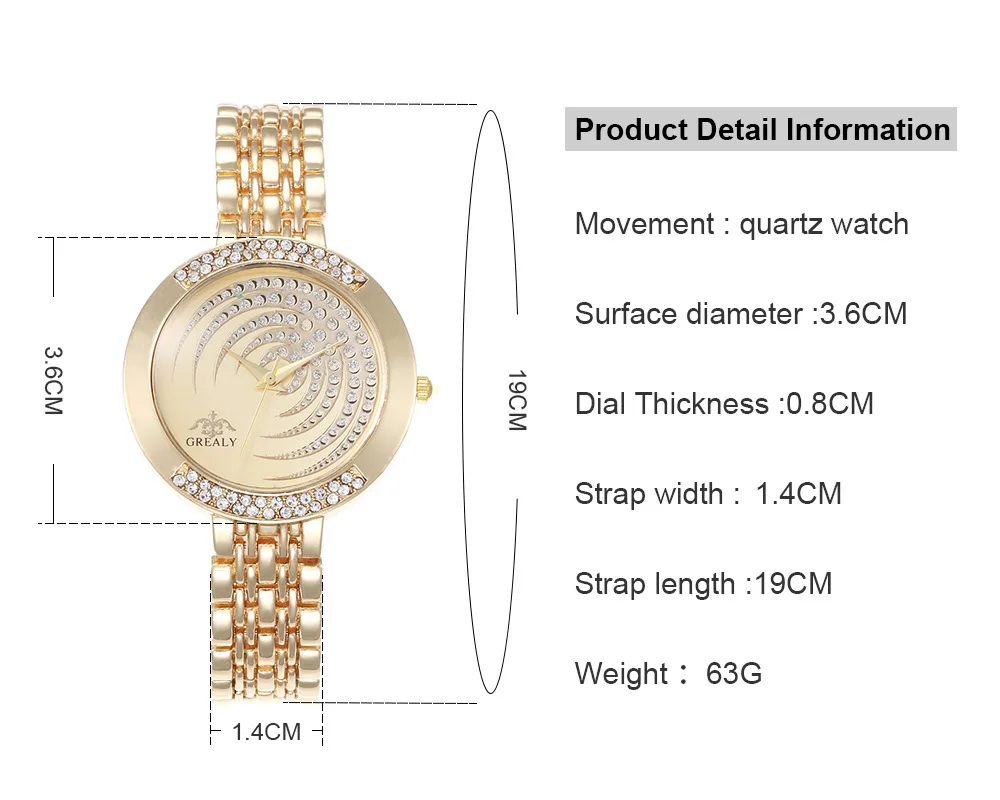 

Fashion Quartz Crystal Rhinestone Watch Brand Luxury Bracelet Women Watches Ladies Casual Dress Sport WristWatch Reloj Mujer