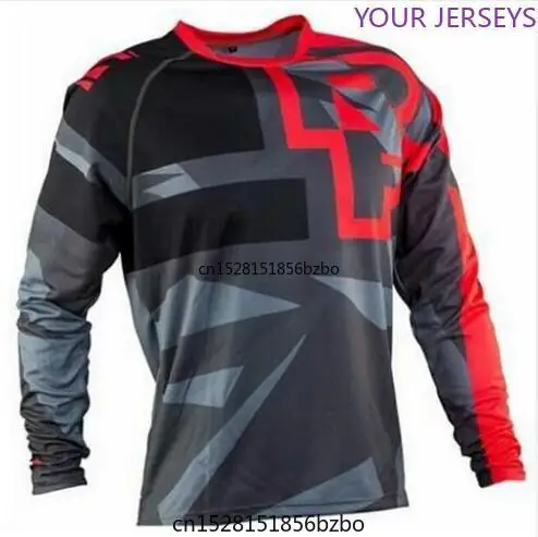 

2020 Mountain Downhill Jersey Bike DH RBX Cycling Racing Clothes Off-Road Motocross For Men Long Sleeve