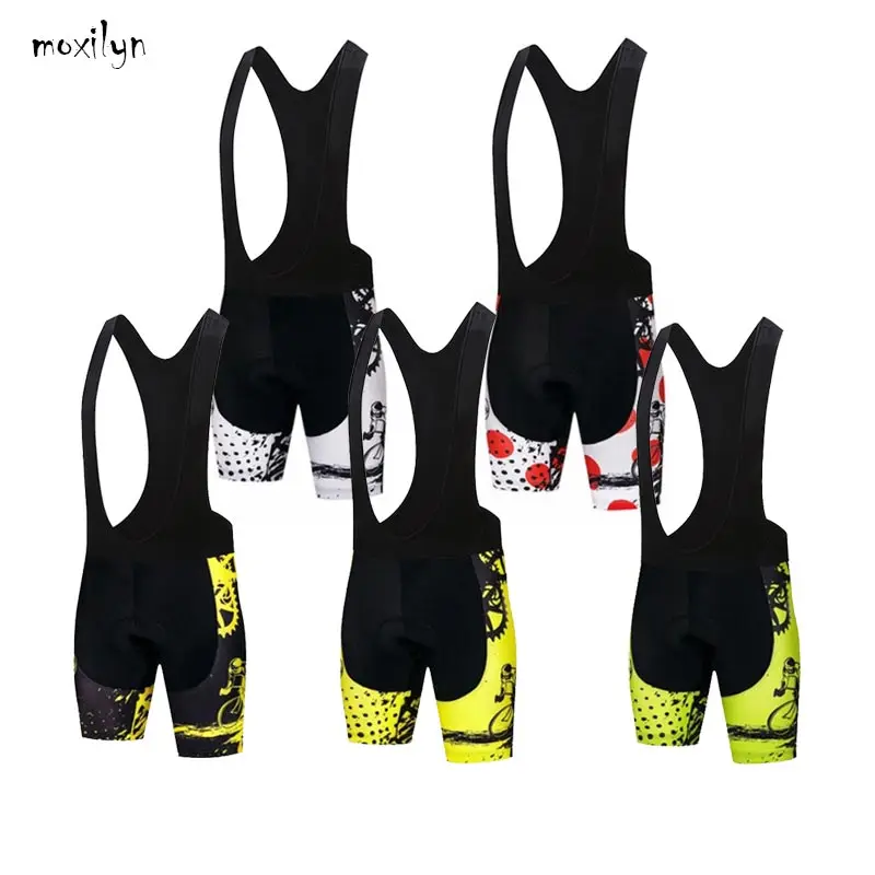 

Moxilyn 2019 Bike bib shorts Men Women's Cycling Shorts 9D Padded Bib Shorts pro clothes Team MTB mountain road bicycle bottom