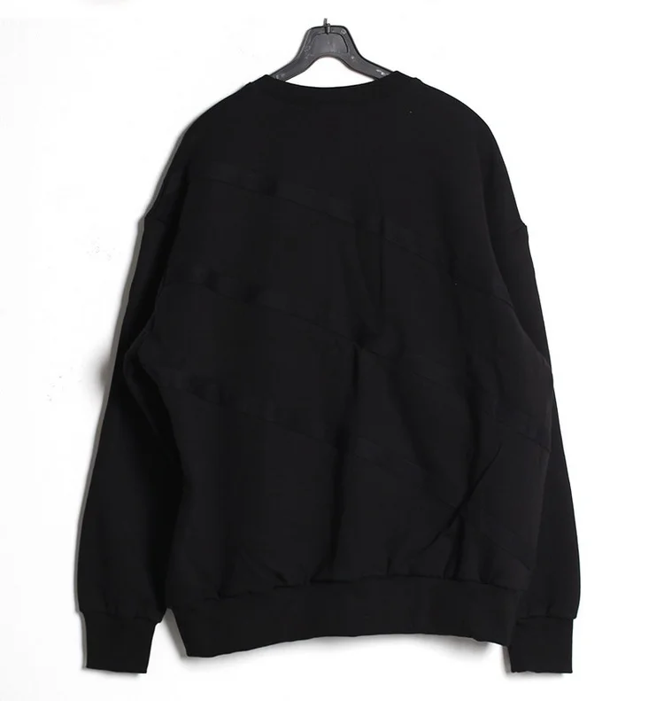 

Mr. self made fall shoulder with zipper Ribbon in autumn and winter