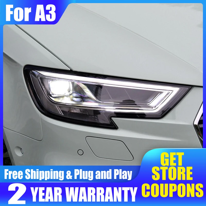 

Передние фары для Audi A3 S3 2017-2020