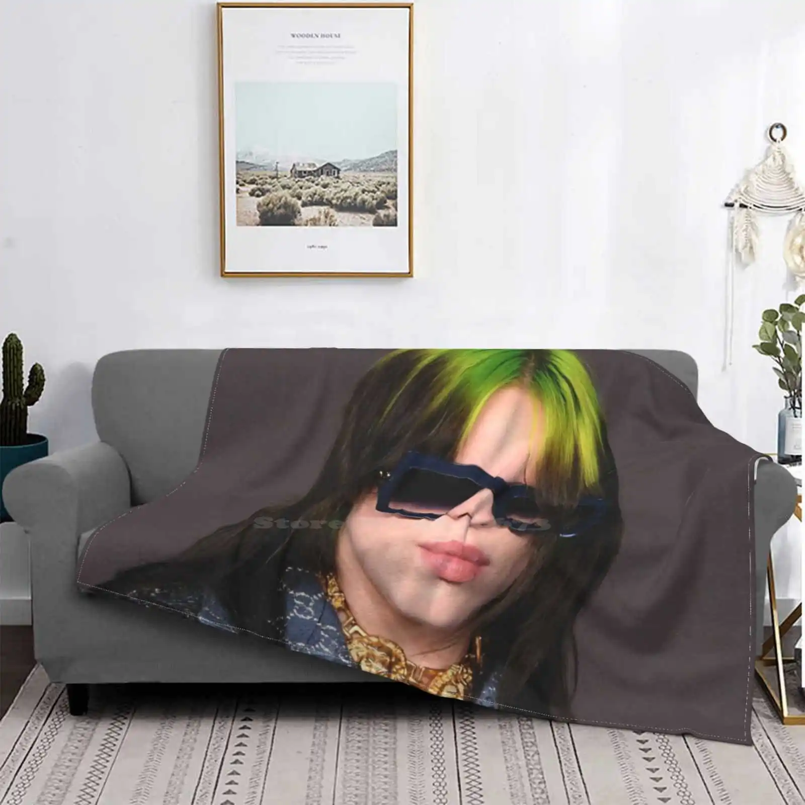 

Manta de franela de ocio a la moda de Billie Pose, novedad, 2020, 2021