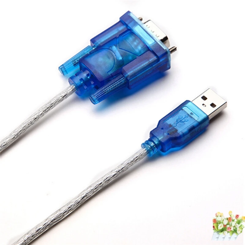2020 синий USB в RS232 последовательный порт 9 Pin DB9 Кабель COM адаптер конвертер| |