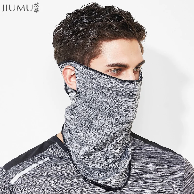JIUMU Солнцезащитная маска для мужчин и женщин покрытие лица шеи анти УФ тонкий