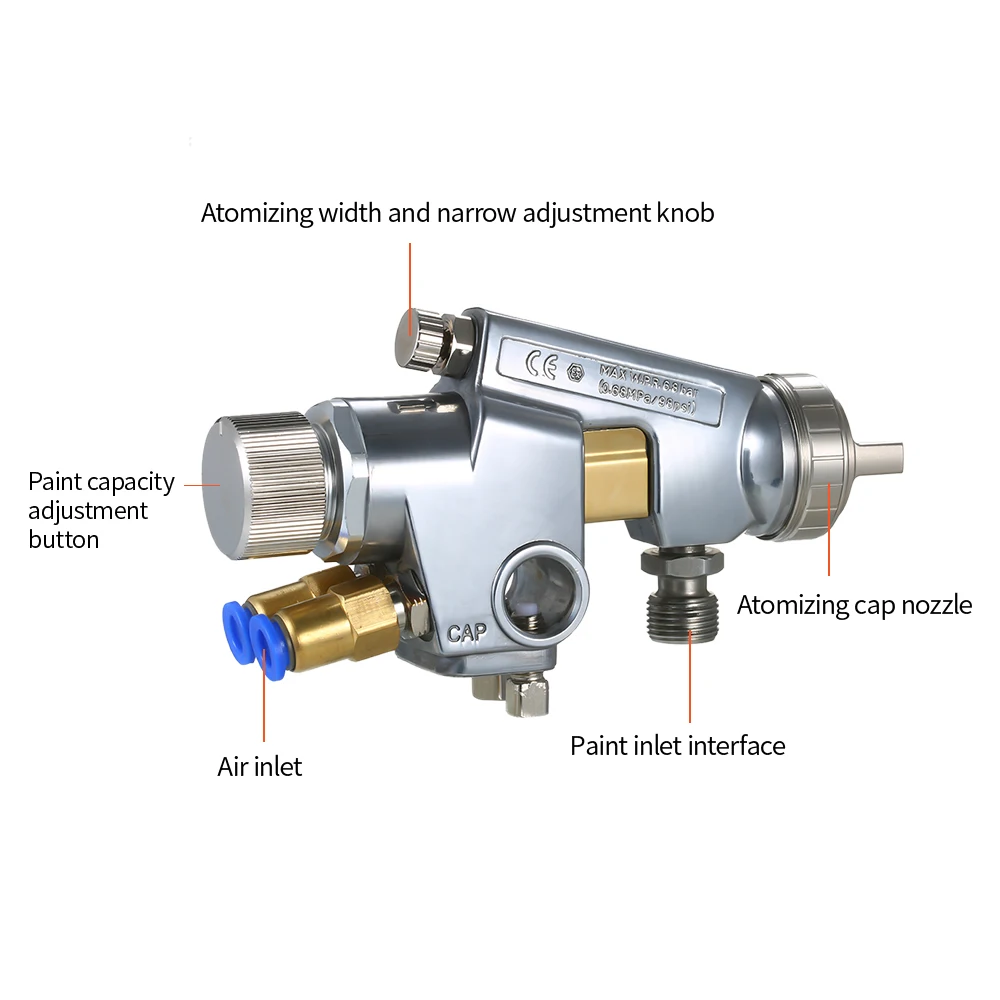 Автоматический Краскораспылитель промышленный распылитель краски Аэрограф