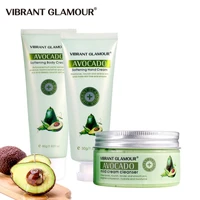 vibrant glamour avocado hand cream massage mask body cream moisturizing whitening deep cleansing anti wrinkle plants body care