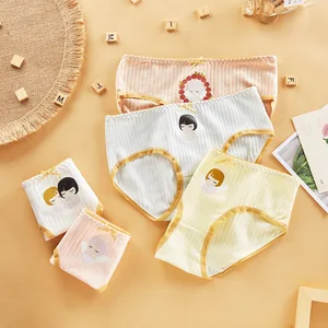 Cartoon Characters Women's Underwear Cotton Mid Waist Burst Cotton Crotch Antibacterial Japanese Lovely Underwear Girl's Briefs Cartoon Characters Women's Underwear Cotton Mid Waist Burst Cotton Crotch Antibacterial Japanese Lovely Underwear Girl's Briefs