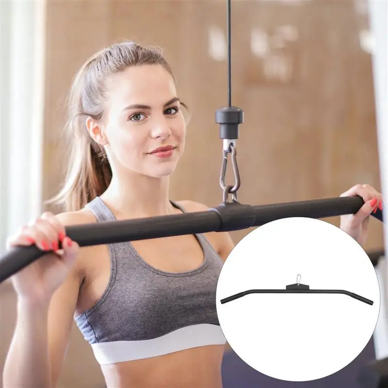 

1 Set Pull Down Bar Pull Down Biceps Bar Steel Bicep Pull Bar Fitness Equipment