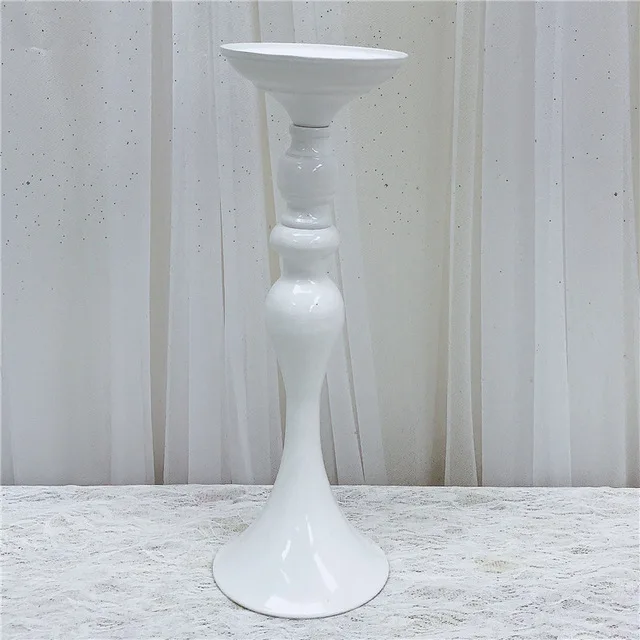 white 40 см/50 см стол центральный шар Декор DIY свадебный фон искусственный цветок шар Орхидея Роза пион шелковые цветочные искусственные - Цвет: white