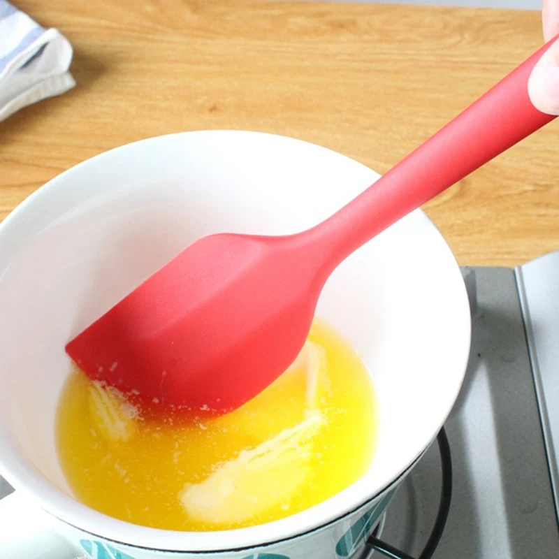 Кухонный силиконовый крем сливочное масло для торта шпатель скребок смешивания