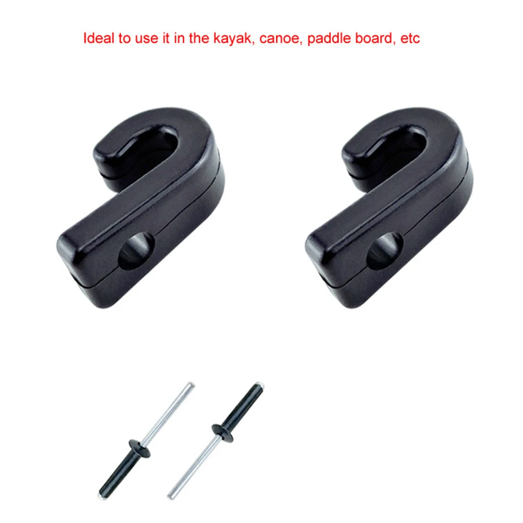 

2 шт. байдарка лодка нейлоновое Крепление крюк J крюк шок Банджи шнур крюк с креплениями пружинный шнурок крюк аксессуары к лодкам Kayak