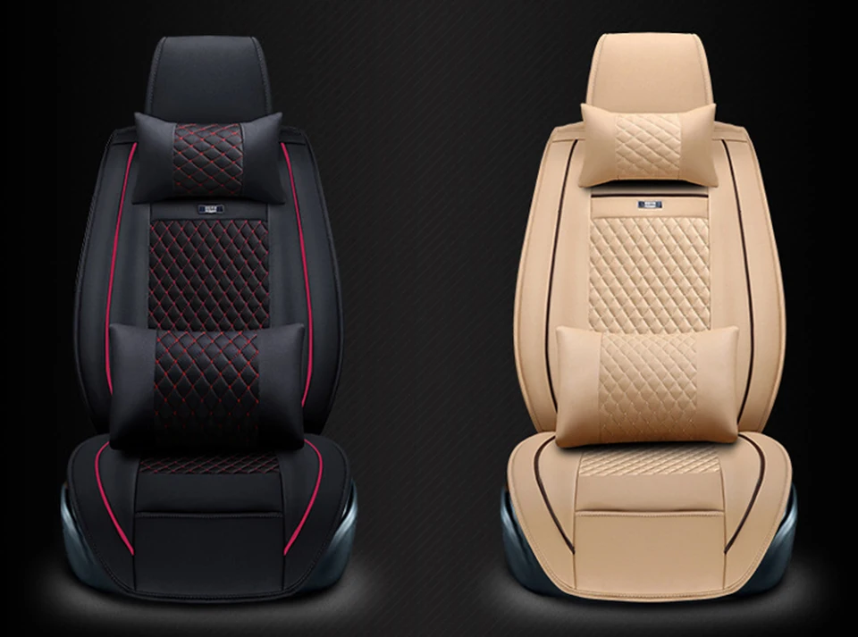 WLMWL универсальный кожаный чехол автокресла для peugeot 206 307 407 207 2008 3008 508 208 308 406 301 всех моделей автомобильные аксессуары