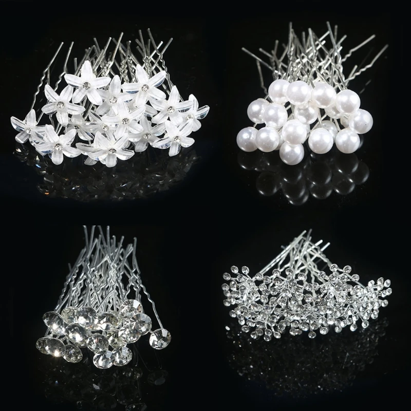 

70pcs Wedding Bridal Hair Accessories Hairpin U-shaped Wedding Hairstyle Tool