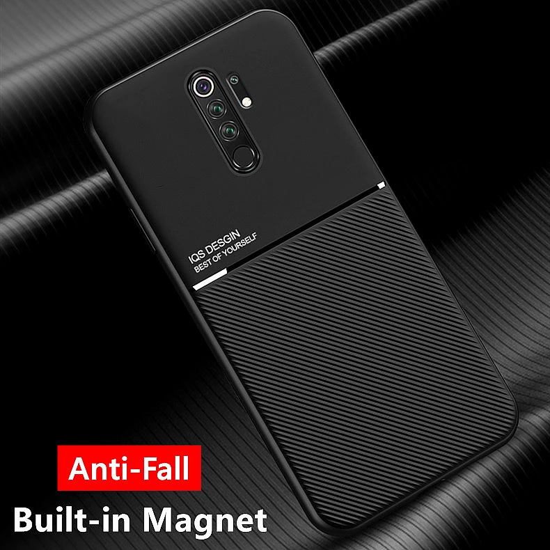 

For Xiaomi Mi 9T 10T 9 Poco X3 F3 M3 Anti Shock Magnet Shockproof Case Cover For Redmi Plain phone cases phone accessories