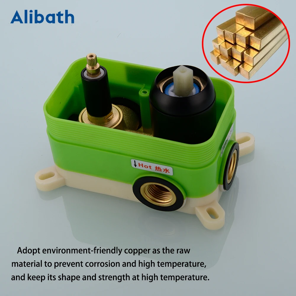 Матовый черный латунный клапан для душа смеситель регулирующий настенный