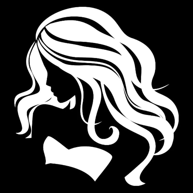 

Stylish Sexy Girl Car Sticker Styling Fashion Vinyl Bumper Window Laptop Windshield Sunscreen Decal Car Accessories KK14*13cm