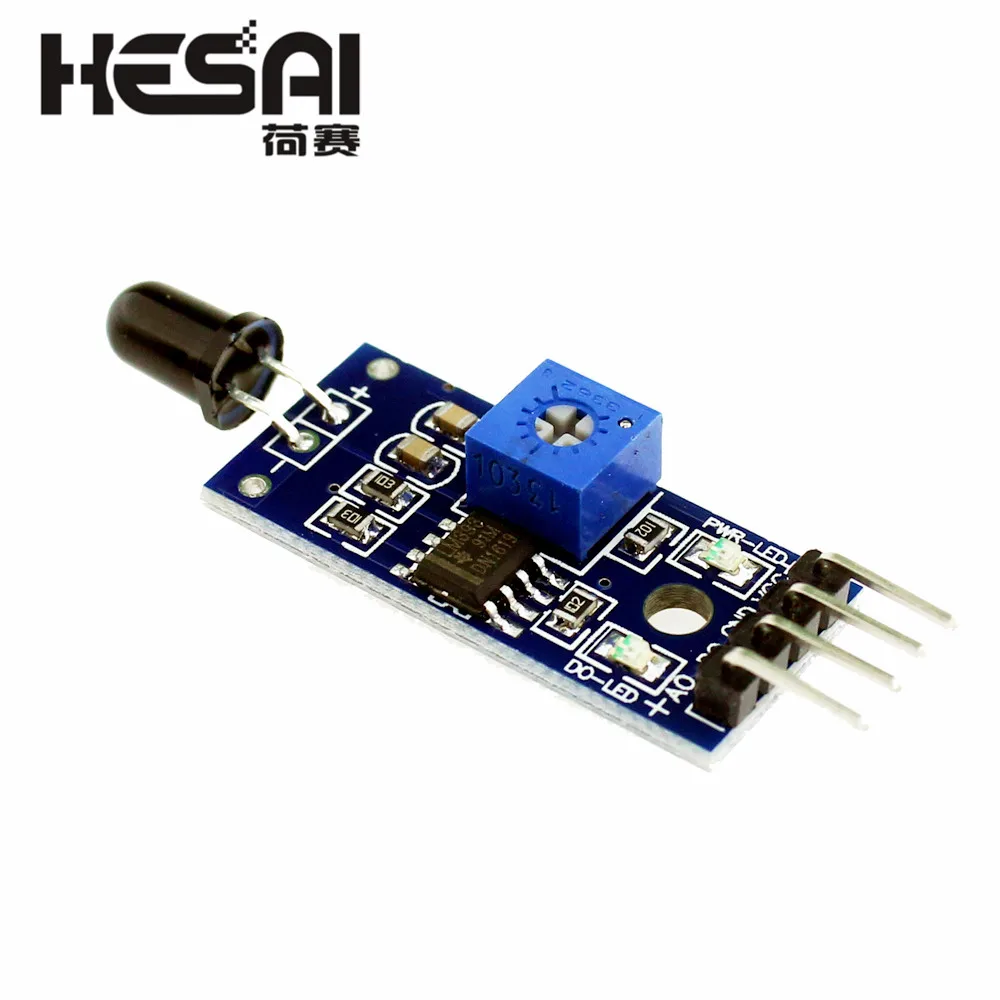 10 шт./лот модуль датчика пламени источник зажигания Модуль обнаружения огня