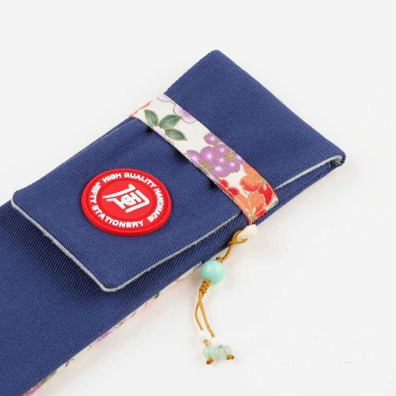 1pcs Japanese Style Sakura Printed Pencil Case Pen Student Portable Cover Pouch Storage Bag Cosplay Prop Boy Girl Gift |