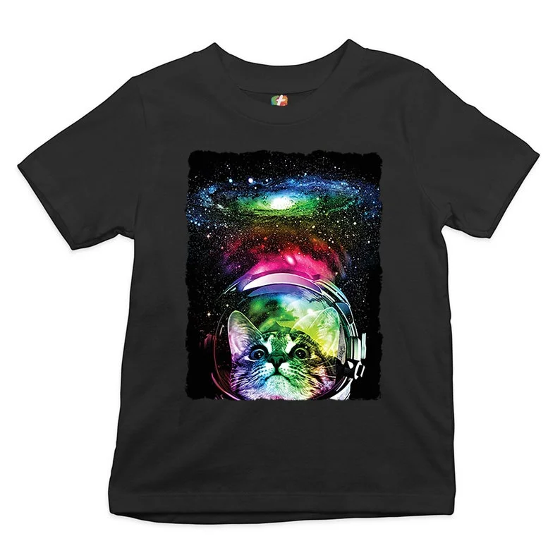 

Astronaut Cat Youth T-shirt Space Kitty Kids